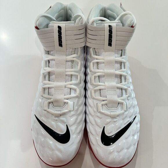 Nike Force Savage Pro 2 PE Ohio State Football Cleats Red Men Sz 12.5 BV3969-104 main image 7